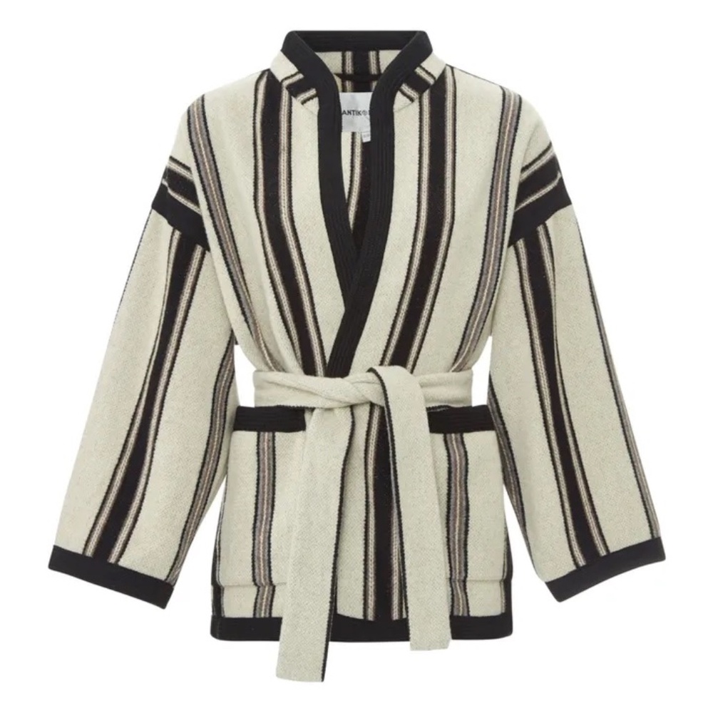 ISO *Do Not Buy* Antik Batik Hory Black Stripe Jacket Small